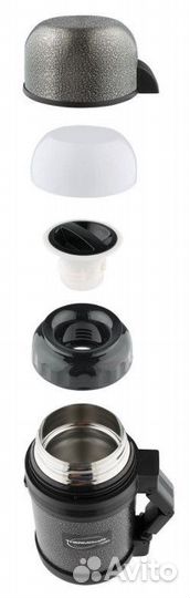 Термос Thermos thermocafe hammp-800 HT 0,8 л серый