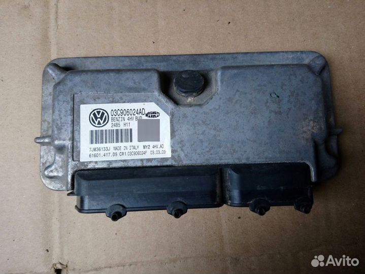 Блок управления двигателем VW Polo