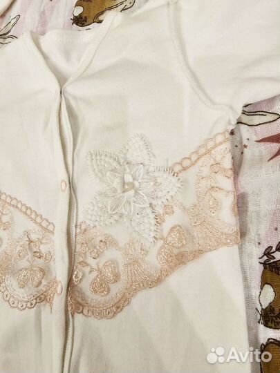 Комплект на выписку для девочки 56