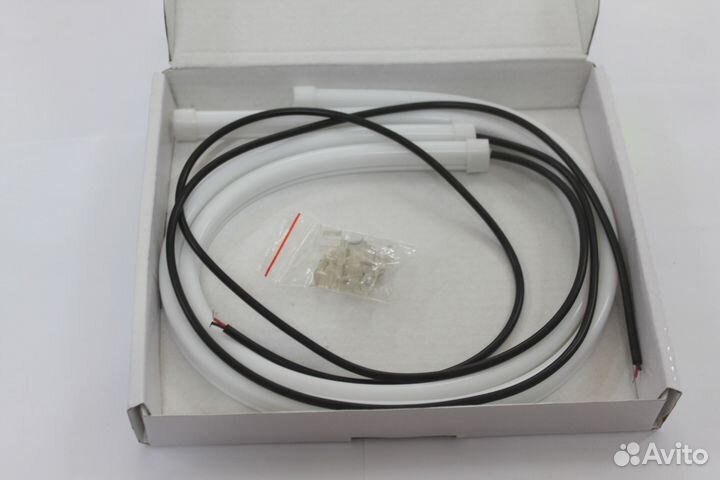 Ходовые огни JR Autogift DRL белый гибкий неон яр