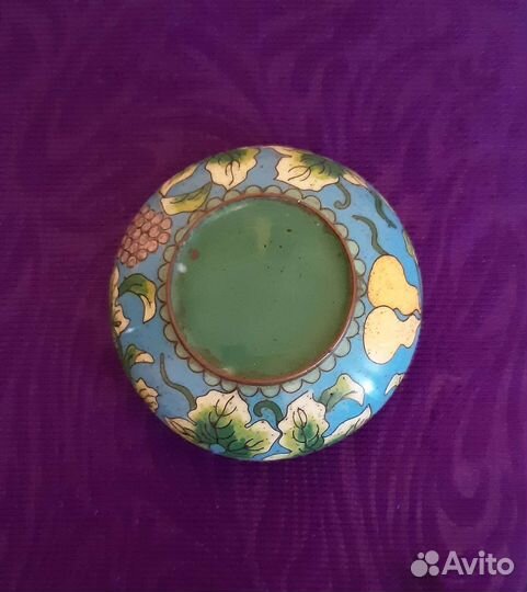 Пепельница и блюдца Клуазоне