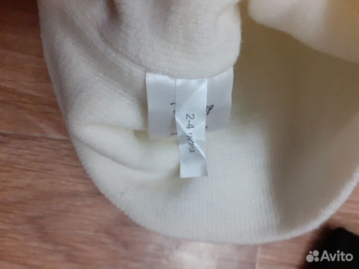 Шапки для девочки на 2-4 года