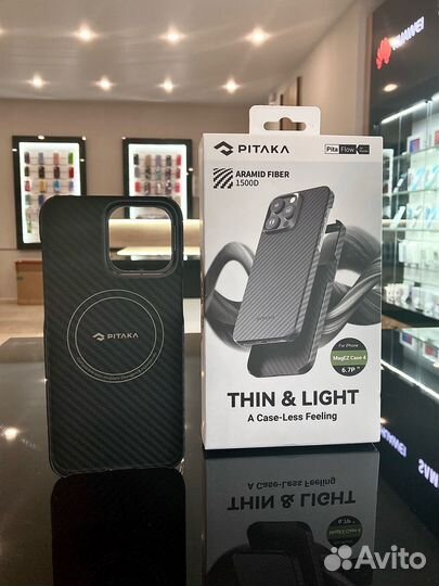 Оригинальные чехлы Pitaka iPhone 15 pro и pro max