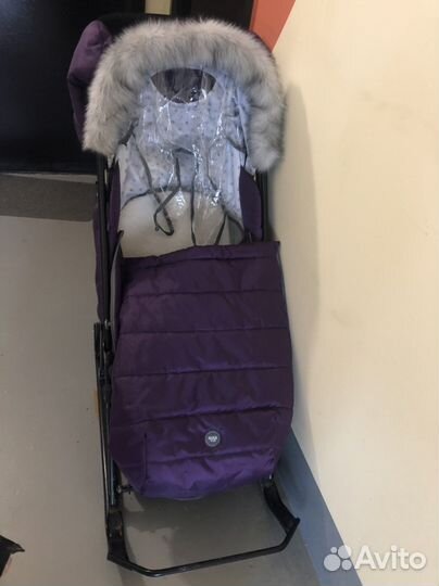 Детская коляска санка