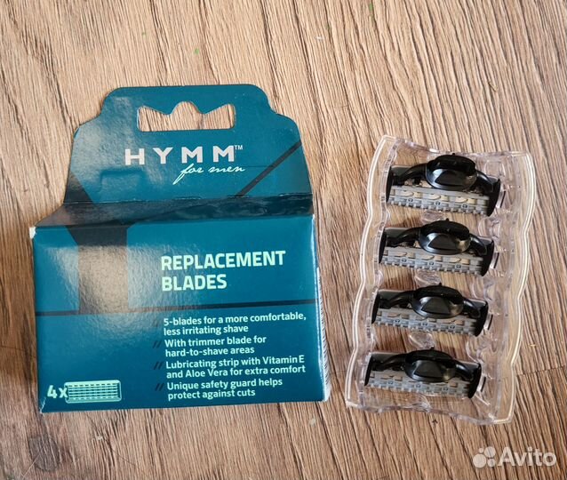 Сменные лезвия для бритвы hymm