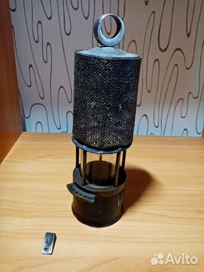 Старинная шахтерская лампа Свет шахтера Харьков
