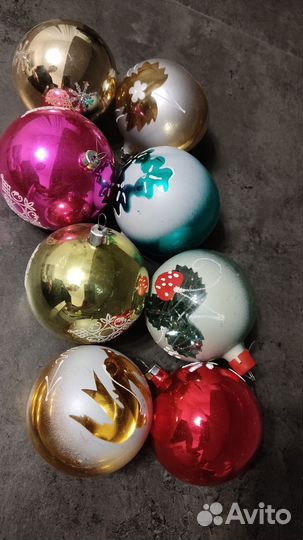 Советские Елочные игрушки