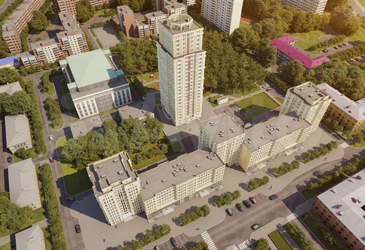 2-к. квартира, 63,7 м², 5/10 эт.