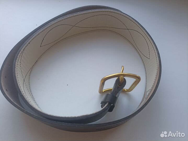Ремень армейский кожаный, 1 размер (портупея)