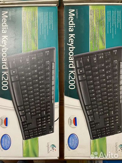 Клавиатура logitech media keyboard k200