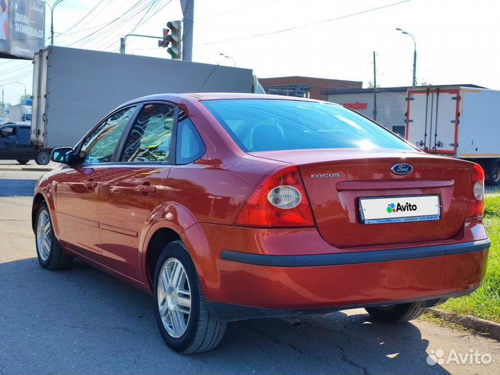 Ford Focus 1.6 AT, 2006, 244 000 км