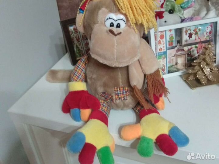 Игрушка обезъяна,новая