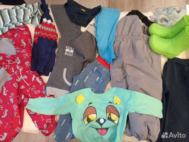 Одежда и обувь на мальчика 1,5 -2года пакетом