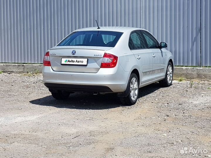 Skoda Rapid 1.4 AMT, 2015, 194 555 км