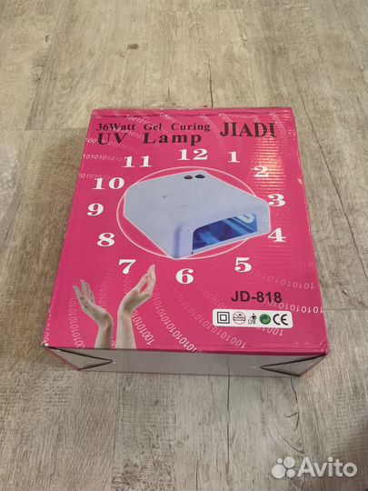Лампа для маникюра новая