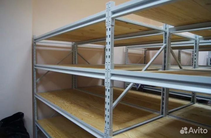 Стеллаж грузовой бу металлический 1,75 и 2 м