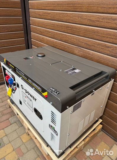 Дизельный генератор 12 кВт G-power