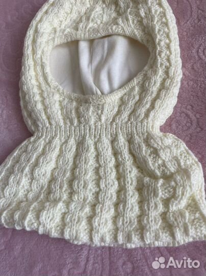 Шапка зимняя для малышки