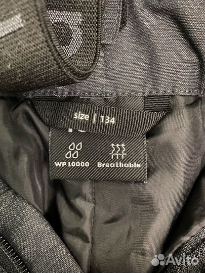 Полукомбенезон Рейма зимние для девочки 134