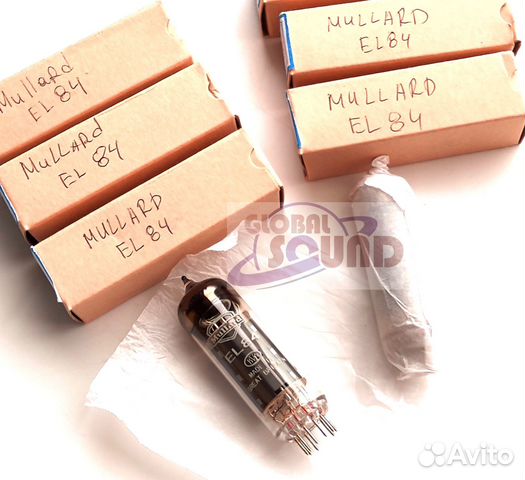 Mullard ECC88 (6DJ8), 6X4 (EZ90), EL84, GZ34(5AR4)