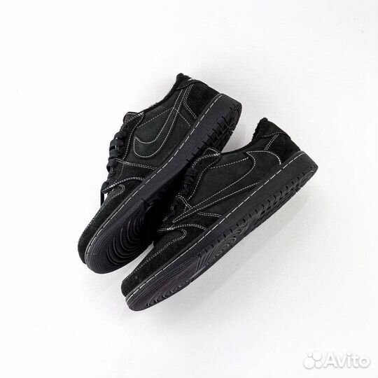 Nike air jordan 1 travis scott black phantom