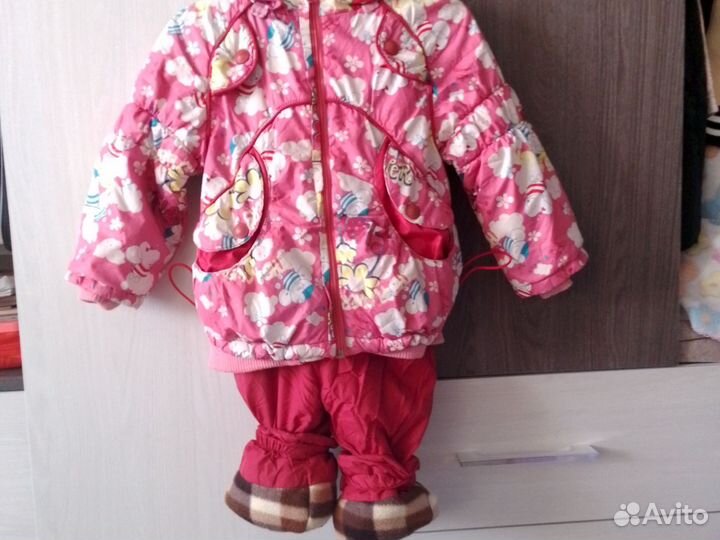 Комплект для девочки демисезонный 92р
