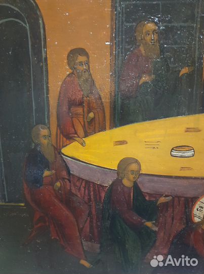 Старинные иконы. Омовение ног