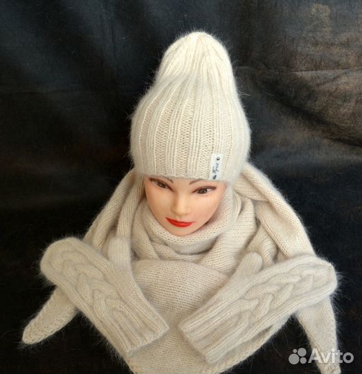 Комплект из пуха норки