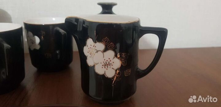 Сервиз кофейный на 4 персоны.Япония.50 годы