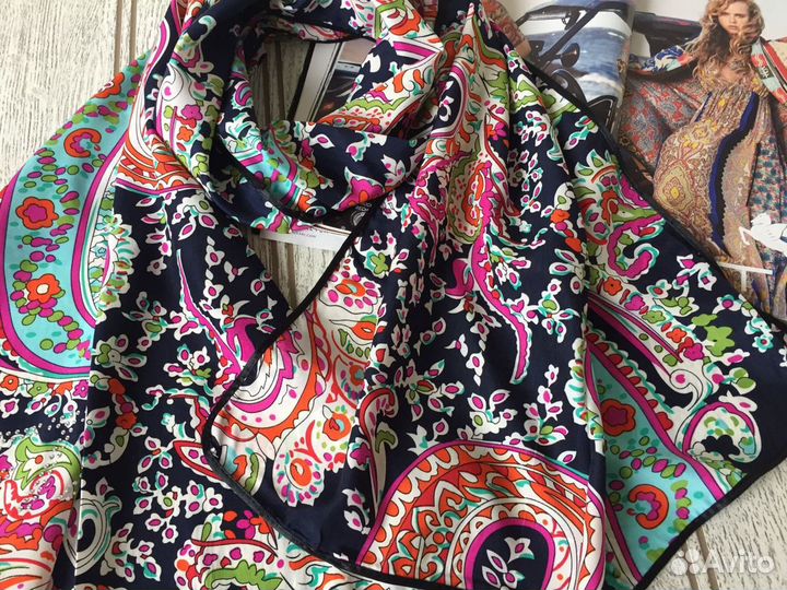 Новый шелковый шарф Etro
