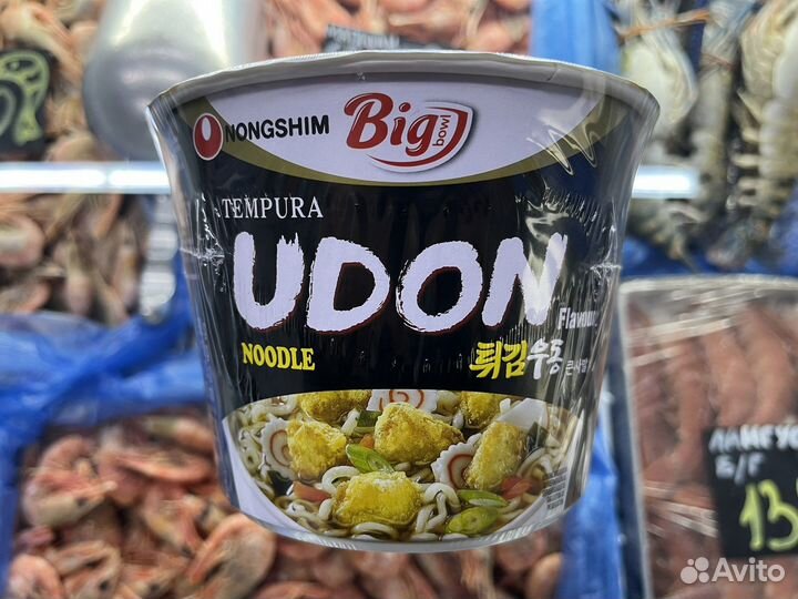 Удон стакан 111 гр лапша быстрого приготовления