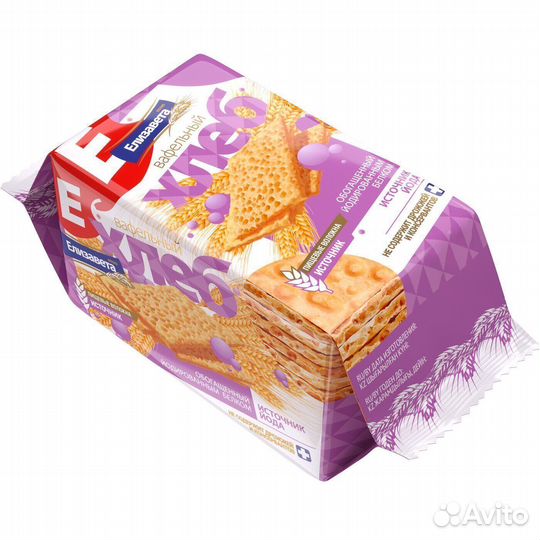 Хлеб Елизавета Вафельный Йодированный 80 г