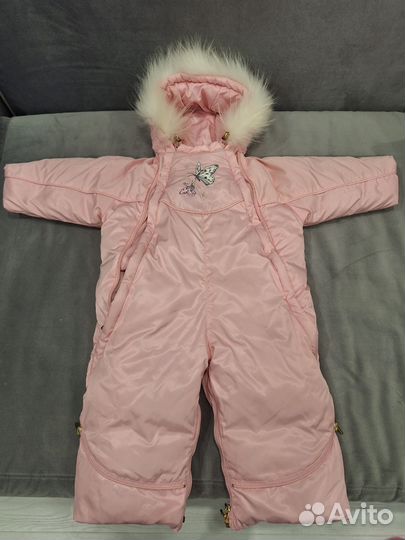 Зимний комбинезон для девочки