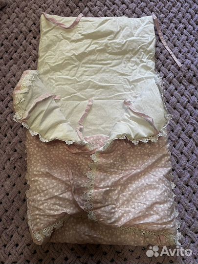 Конверт на выписку для девочки лето