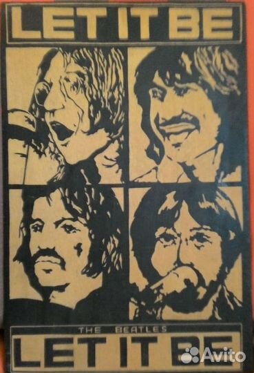 Битлз Beatles панно