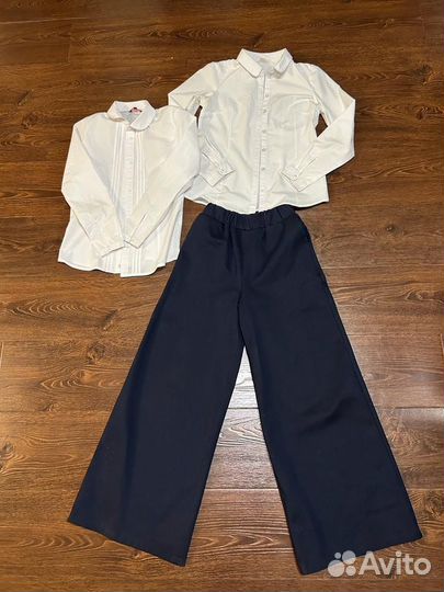 Брюки палаццо 152-158 + блузки 152