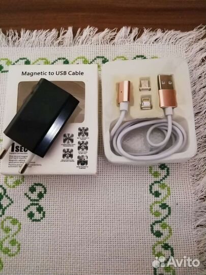 USB кабель с магнитными коннекторами