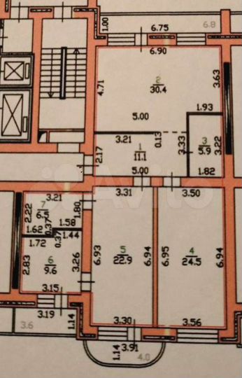 3-к. квартира, 125 м², 14/17 эт.