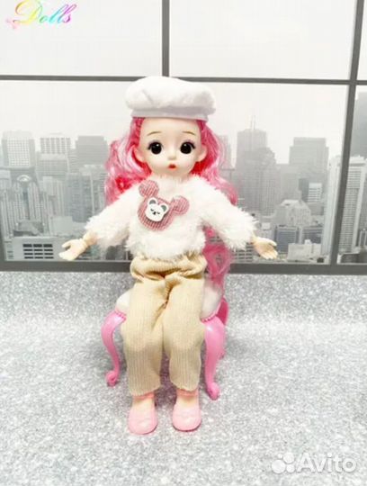 Новая игрушка для девочки кукла шарнирная