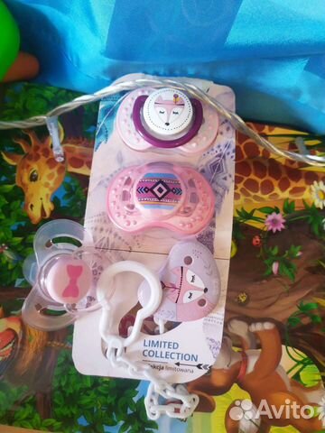 Пустышки (соски) lovi + держатель