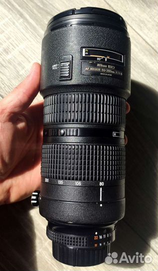 Объектив nikon 80-200 2,8