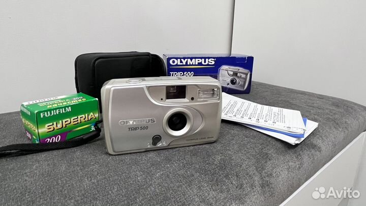 Пленочный фотоаппарат olympus trip 500