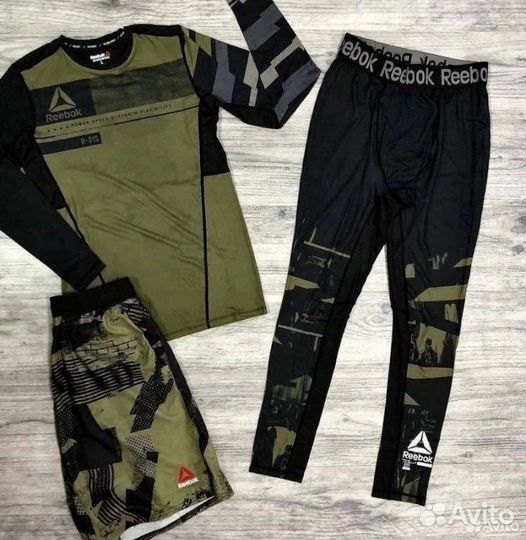 Компресионный рашгард 3 в 1 Reebok