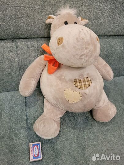 Продам детскую мягкую игрушку Бегемотик