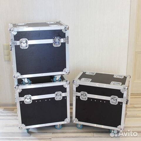 Кейс кофр для световых голов wash 19x15w