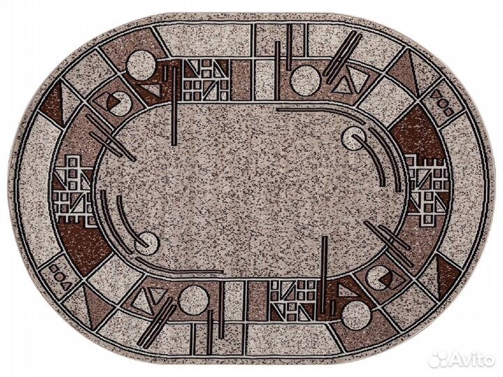 Ковер овальный 1,5х4 м