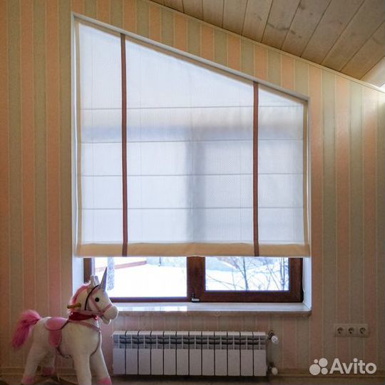 Мансардные шторы