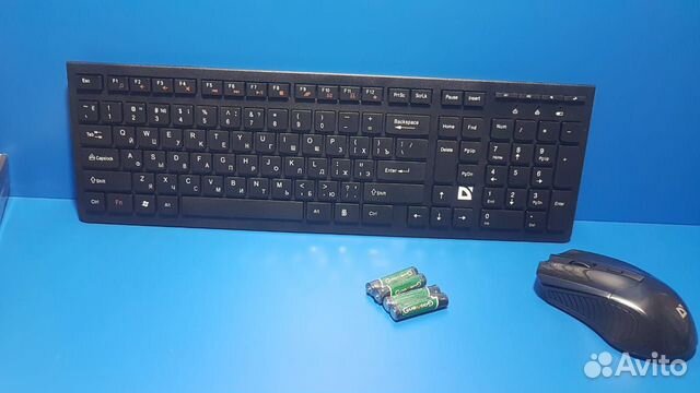 Комплект клавиатура+мышь Defender C-775 беспровод