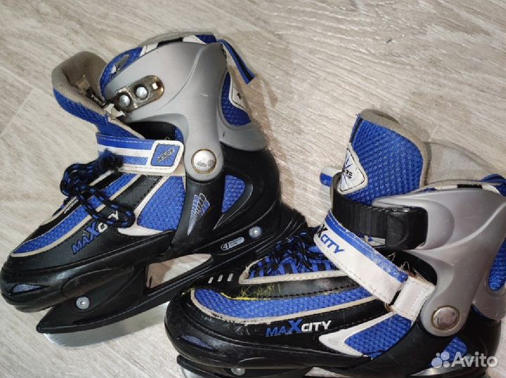 Коньки хоккейные 34-37 размер