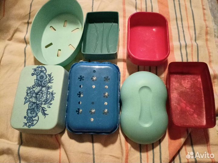 Мыльницы футляры для зубных щеток СССР